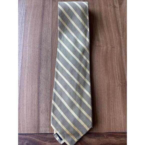 Robert Talbott Other - robert talbot protocol tie yellow and black